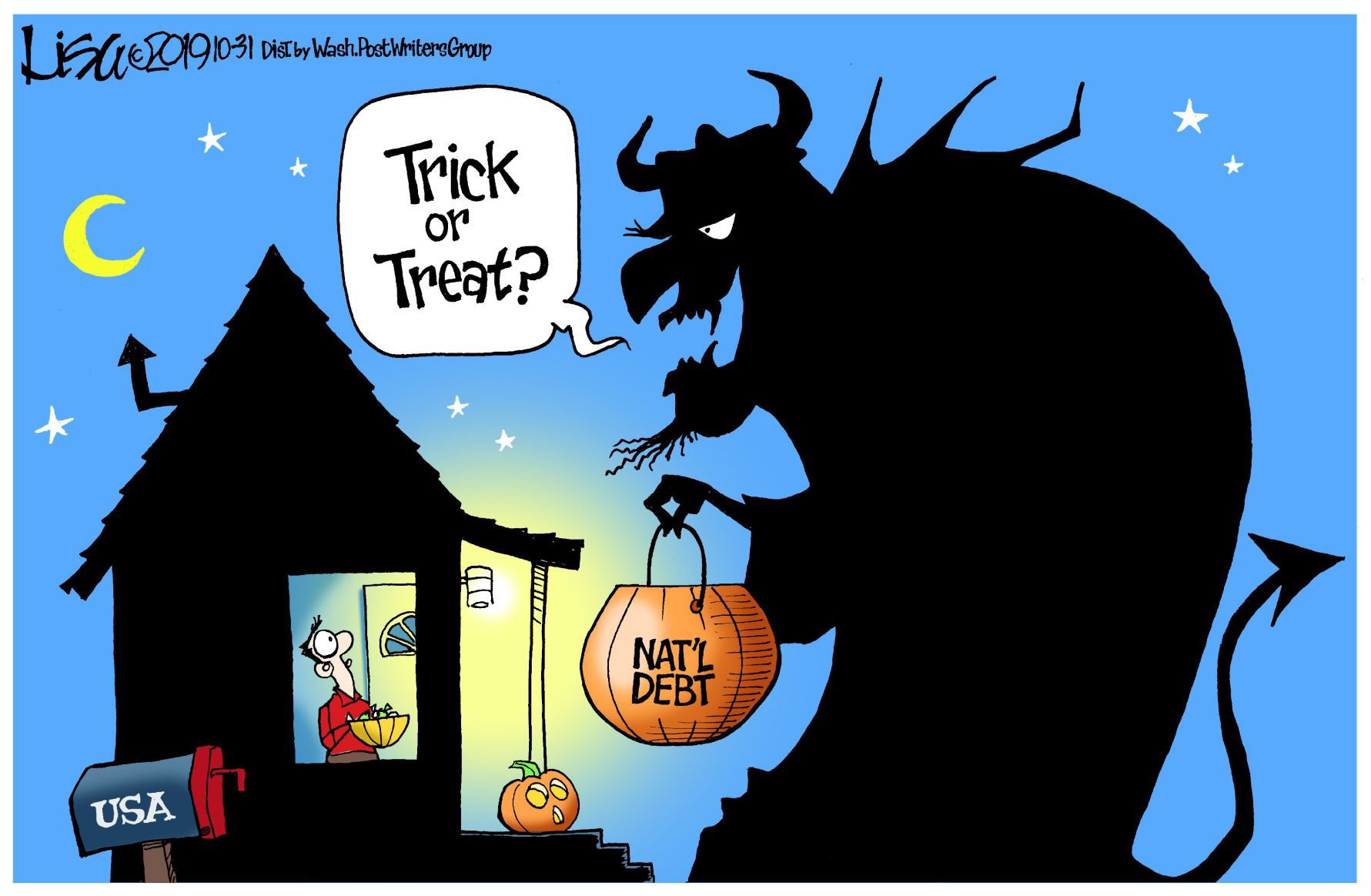 Lisa Benson cartoon